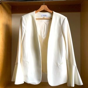 Calvin Klein White Blazer